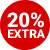 20% extra