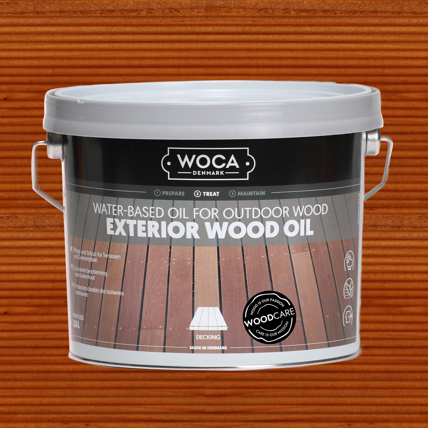 WOCA Gartenmöbelöl - Exterior Öl teak 0,75l