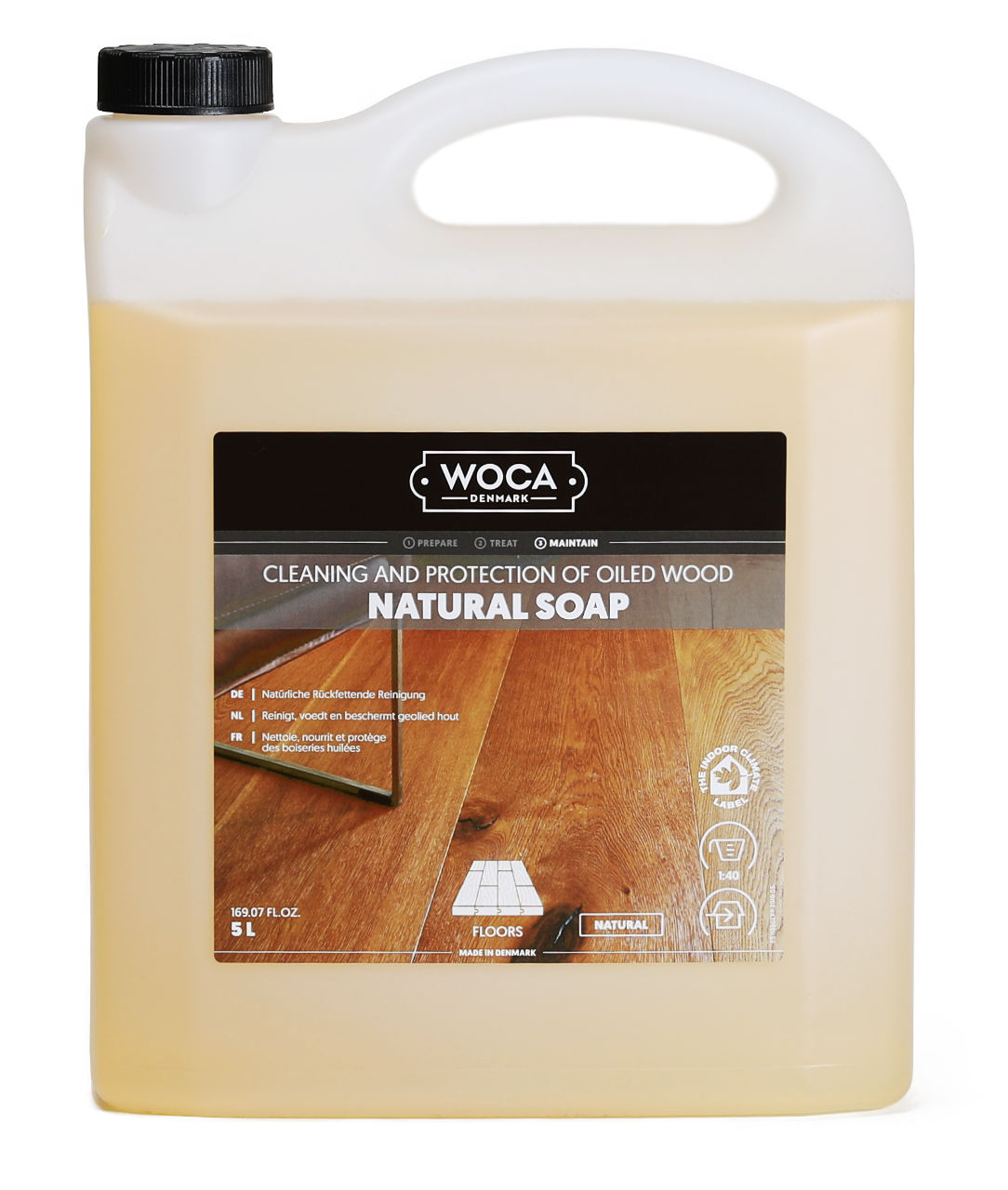 WOCA Holzbodenseife natur 5l