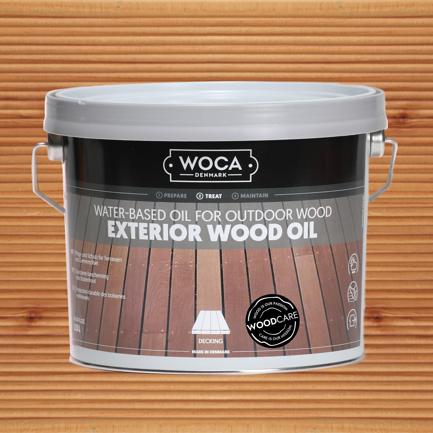 WOCA Terrassenöl - Exterior Öl natur 2,5l