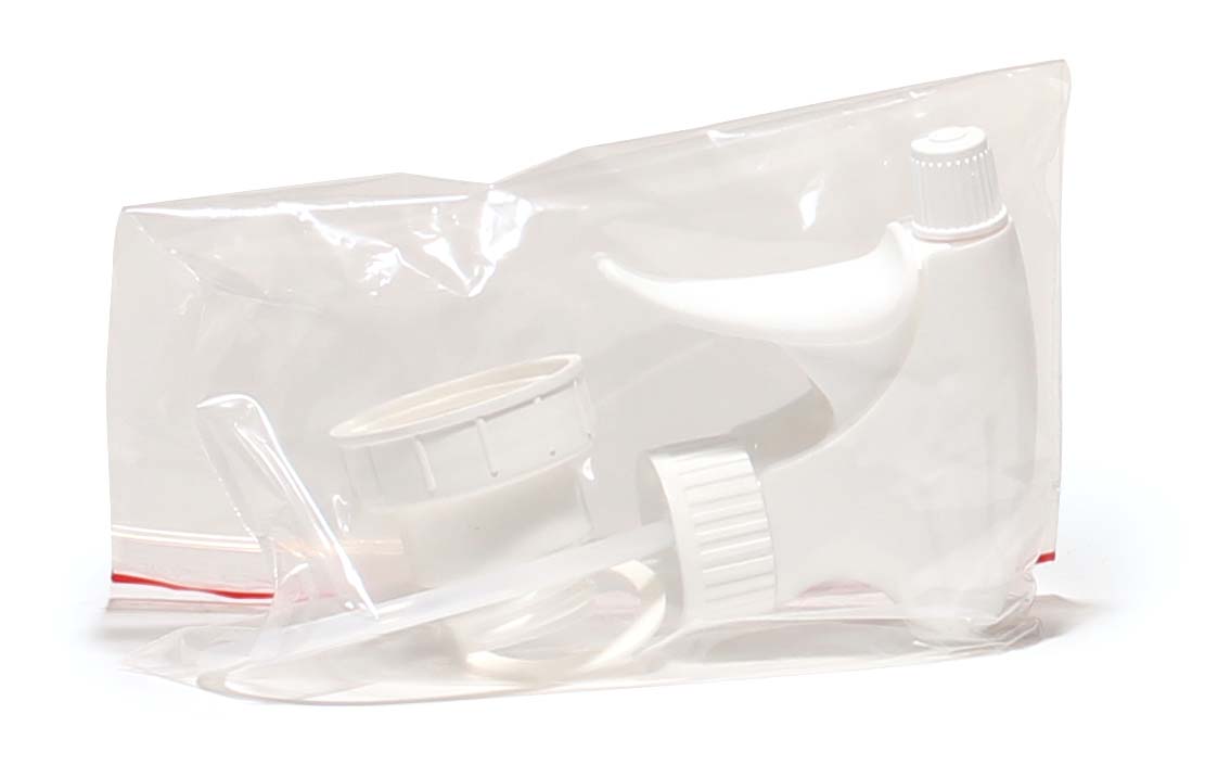 Sprühkopf für Kunststoffgebinde