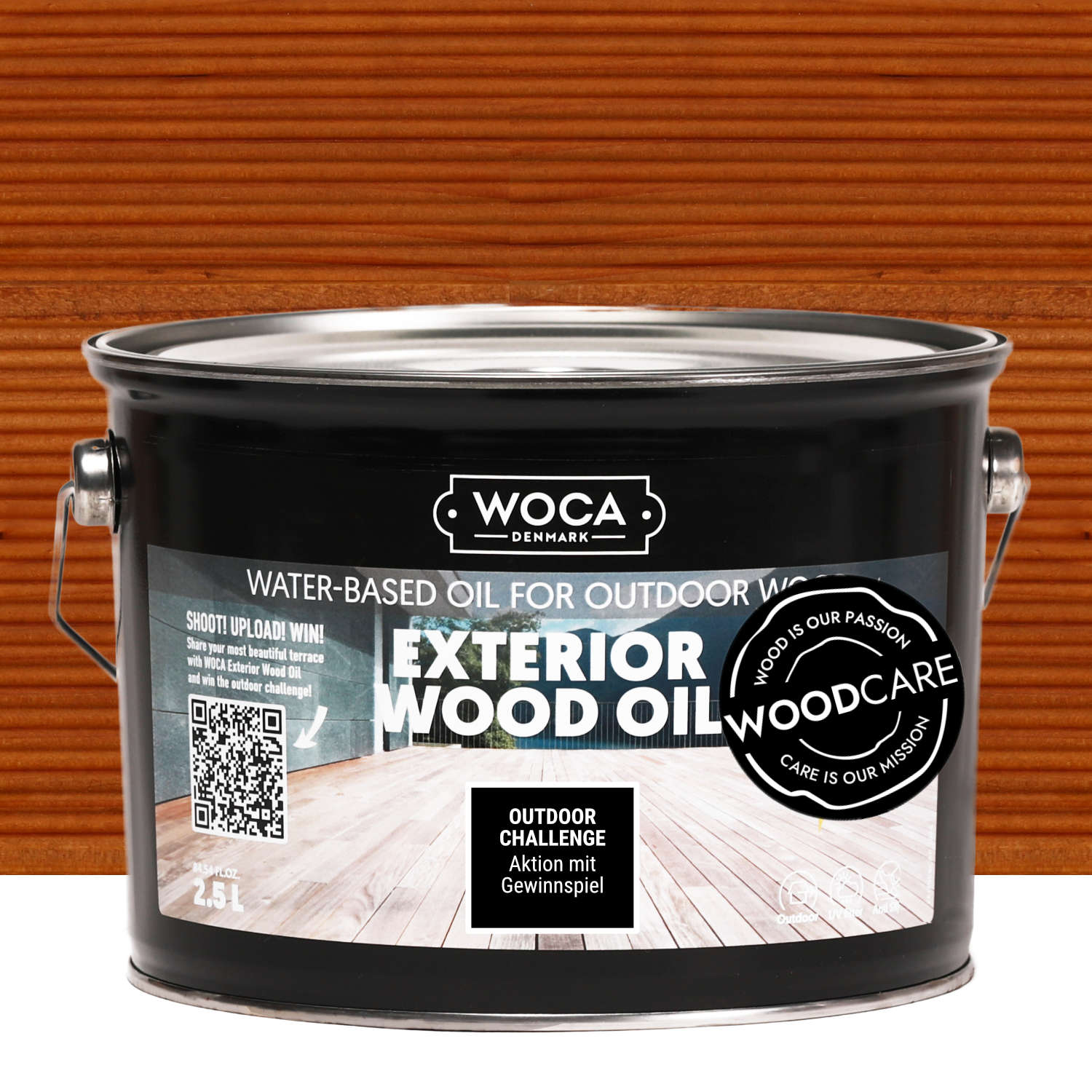 WOCA Gartenmöbelöl - Exterior Öl teak 2,5l