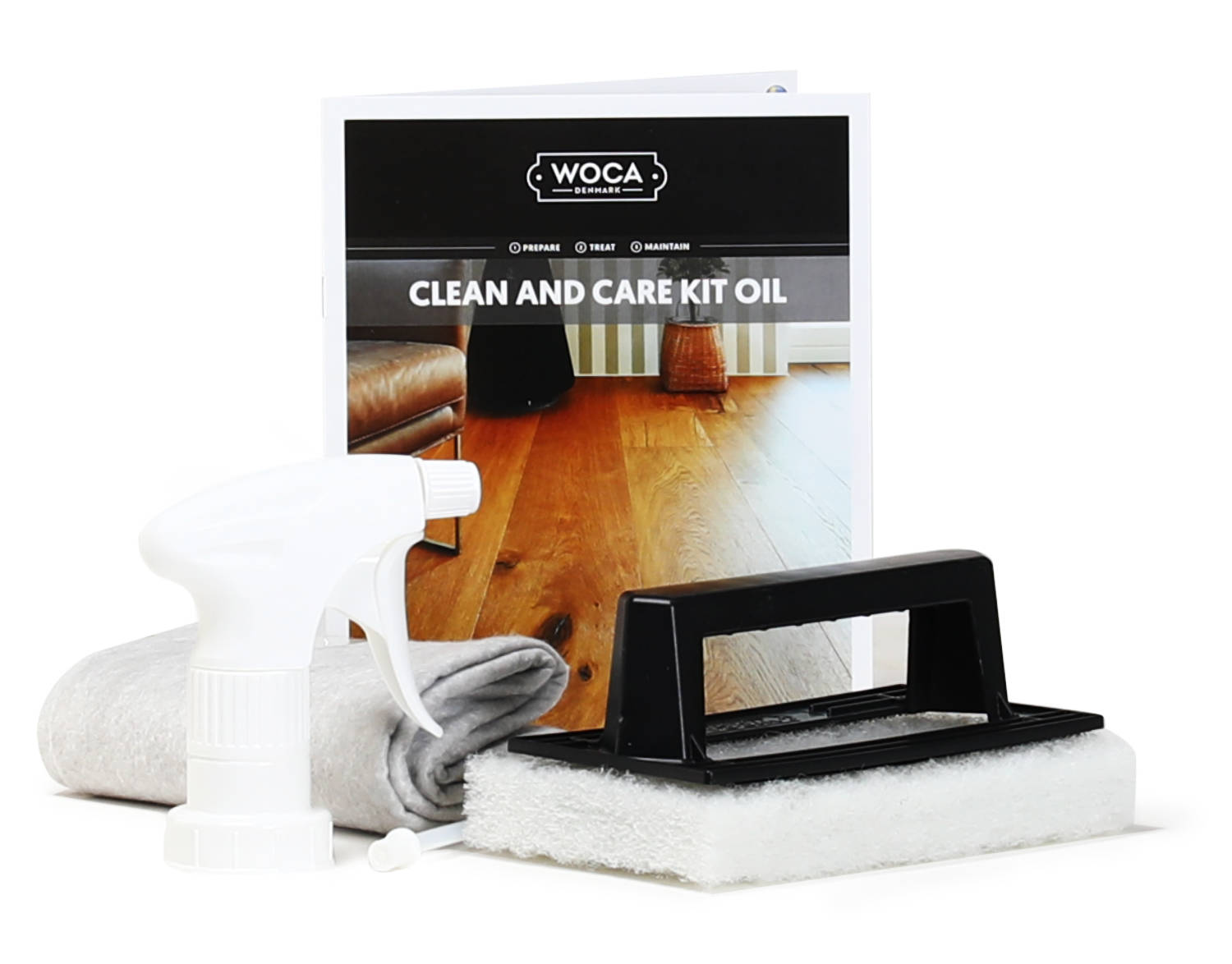 WOCA Pflegebox - Clean and Care Kit | Natur