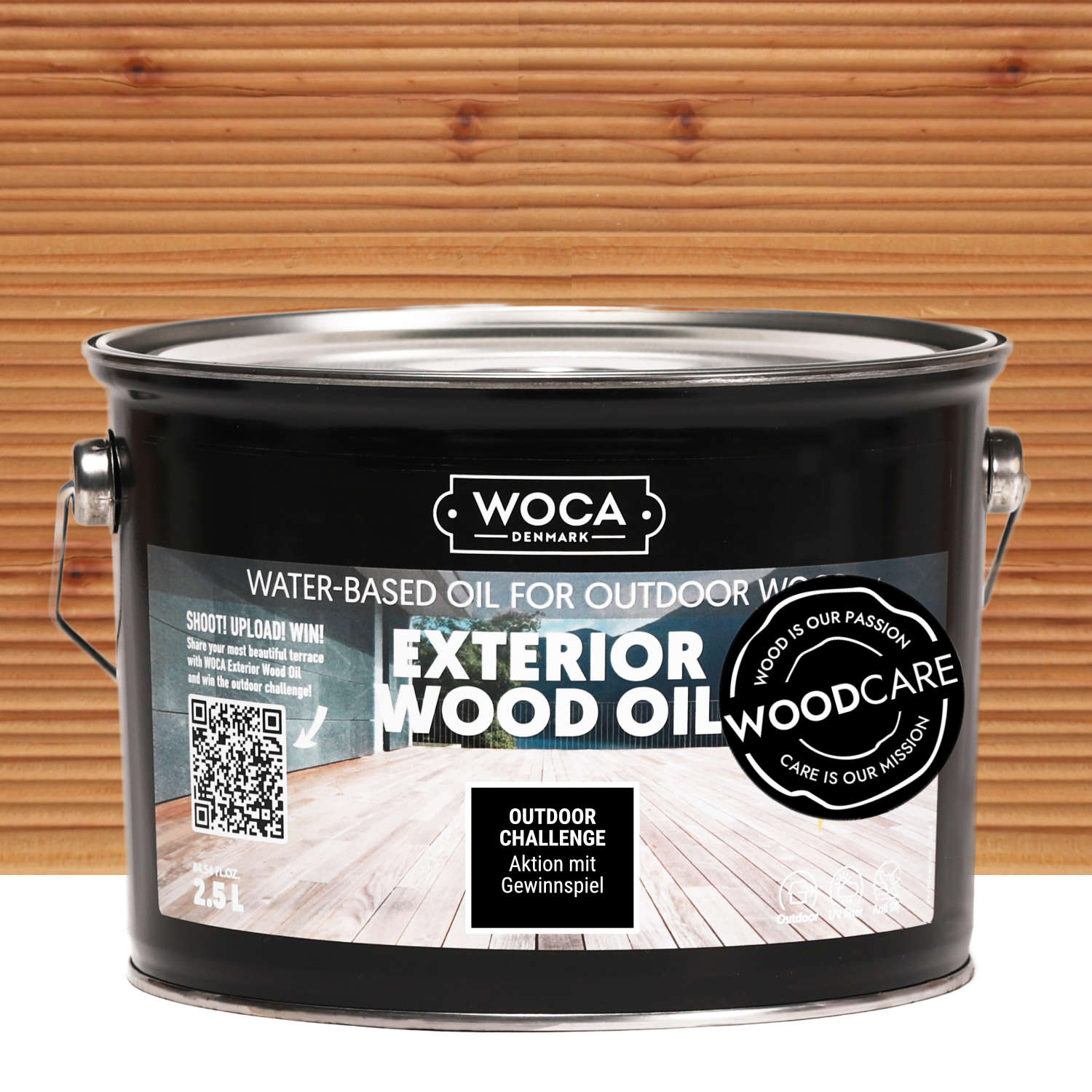 WOCA Terrassenöl - Exterior Öl natur 2,5l