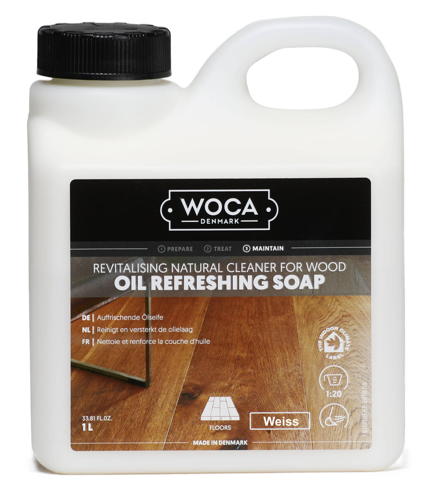 WOCA Ölrefresher weiß 1l