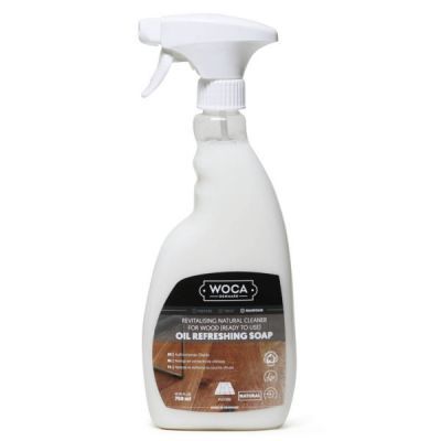 Olio Rinfrescante Spray Per Legno Woca - 0,75 Litri, Colore Naturale, Per Pulizia E Cura Del Parquet